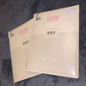 Pink Footed Bloch Dancer’s Tights Bundle (2)